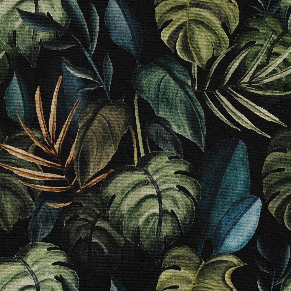 Tropical Leaves / Cyan